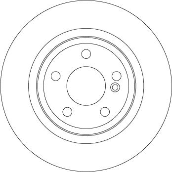 TRW DF6634 - Disc frana aaoparts.ro