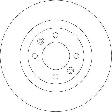 TRW DF6632 - Disc frana aaoparts.ro