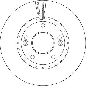 TRW DF6628 - Disc frana aaoparts.ro