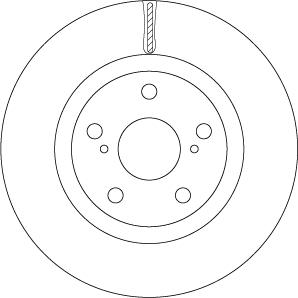 TRW DF6675 - Disc frana aaoparts.ro