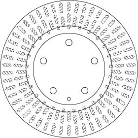 TRW DF6670 - Disc frana aaoparts.ro