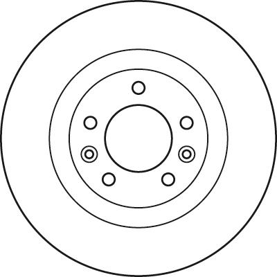 TRW DF6047 - Disc frana aaoparts.ro