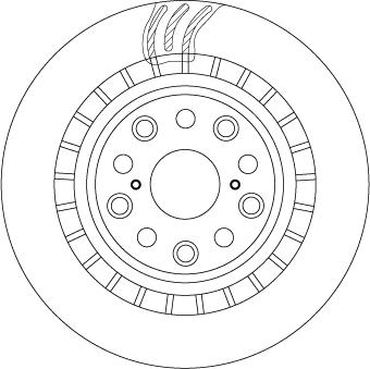 TRW DF6039S - Disc frana aaoparts.ro