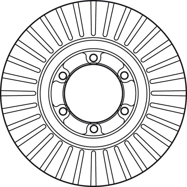 TRW DF6022 - Disc frana aaoparts.ro