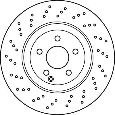 TRW DF6077S - Disc frana aaoparts.ro