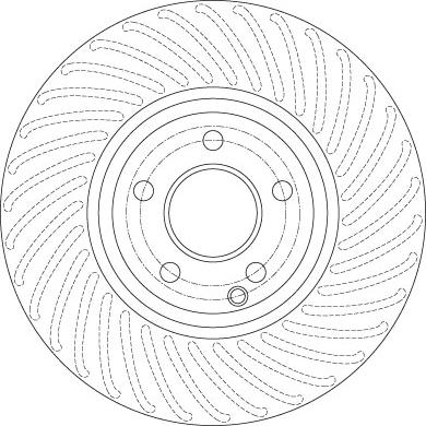 TRW DF6195S - Disc frana aaoparts.ro