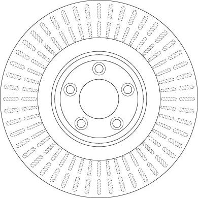 TRW DF6146S - Disc frana aaoparts.ro