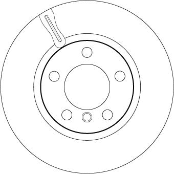 TRW DF6143S - Disc frana aaoparts.ro