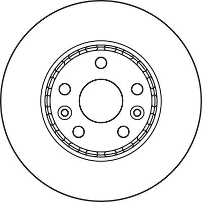 TRW DF6110 - Disc frana aaoparts.ro