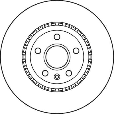 TRW DF6113S - Disc frana aaoparts.ro