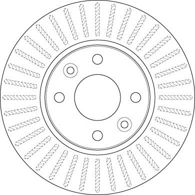 TRW DF6186 - Disc frana aaoparts.ro