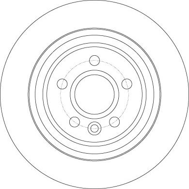 TRW DF6187 - Disc frana aaoparts.ro