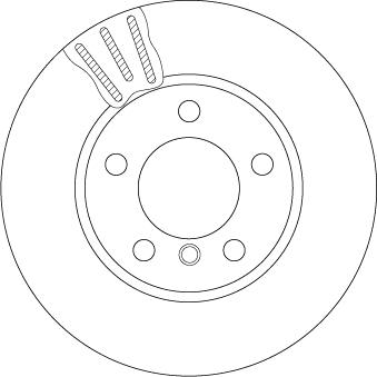 TRW DF6136 - Disc frana aaoparts.ro