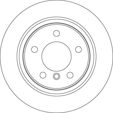 TRW DF6137 - Disc frana aaoparts.ro