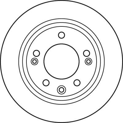 TRW DF6123 - Disc frana aaoparts.ro