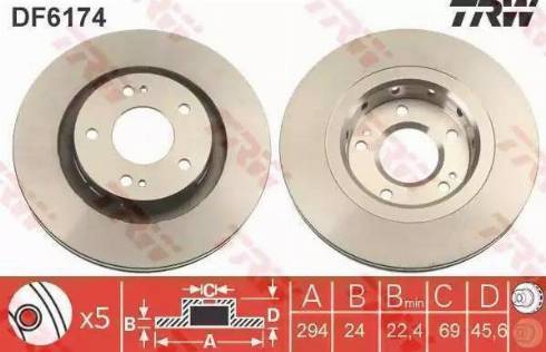 Ashika 60-05-526 - Disc frana aaoparts.ro