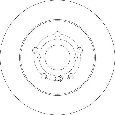 TRW DF6176 - Disc frana aaoparts.ro