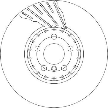 TRW DF6891S - Disc frana aaoparts.ro