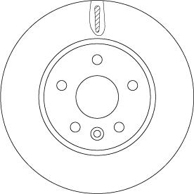 TRW DF6819 - Disc frana aaoparts.ro