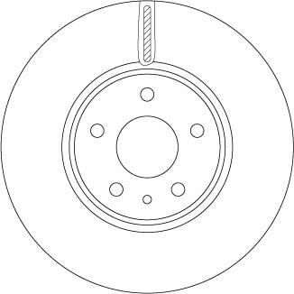 TRW DF6811 - Disc frana aaoparts.ro