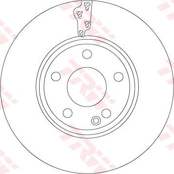 TRW DF6885 - Disc frana aaoparts.ro