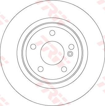 TRW DF6886 - Disc frana aaoparts.ro