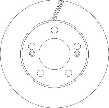 TRW DF6888 - Disc frana aaoparts.ro