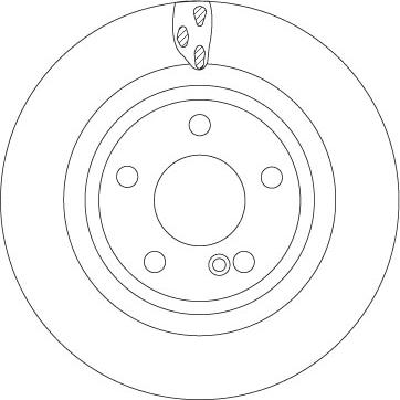 TRW DF6887 - Disc frana aaoparts.ro