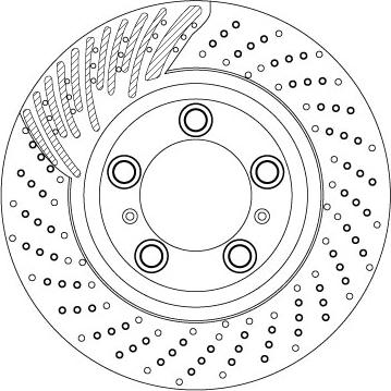 TRW DF6821S - Disc frana aaoparts.ro