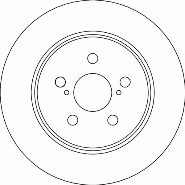 TRW DF6828 - Disc frana aaoparts.ro