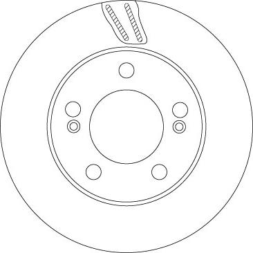 TRW DF6876 - Disc frana aaoparts.ro