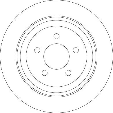 TRW DF6341 - Disc frana aaoparts.ro