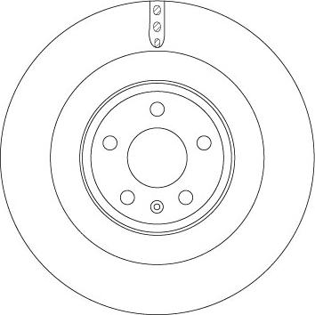 TRW DF6343S - Disc frana aaoparts.ro