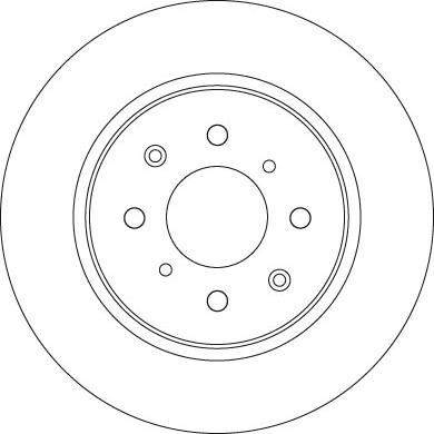 TRW DF6318 - Disc frana aaoparts.ro