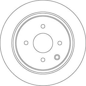 TRW DF6317 - Disc frana aaoparts.ro