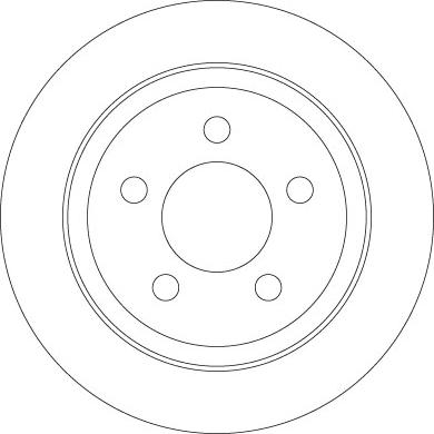 TRW DF6386 - Disc frana aaoparts.ro