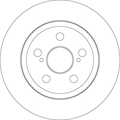 TRW DF6331 - Disc frana aaoparts.ro