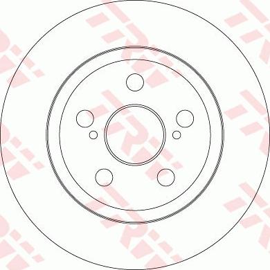 TRW DF6331 - Disc frana aaoparts.ro