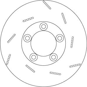 TRW DF6321S - Disc frana aaoparts.ro