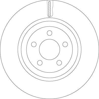 TRW DF6244S - Disc frana aaoparts.ro