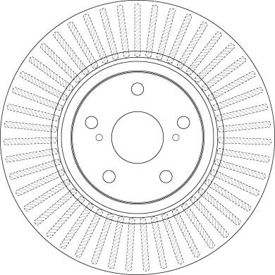 TRW DF6268 - Disc frana aaoparts.ro