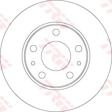 TRW DF6287 - Disc frana aaoparts.ro