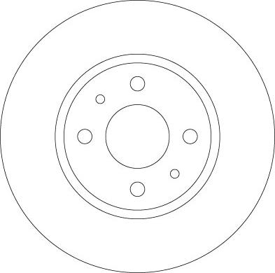 TRW DF6231 - Disc frana aaoparts.ro