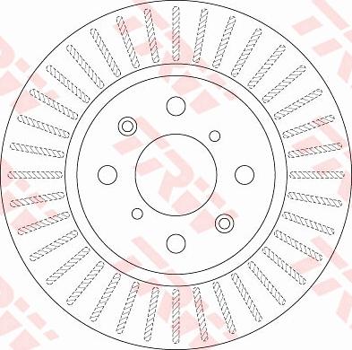 TRW DF6232 - Disc frana aaoparts.ro