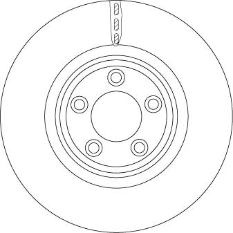 TRW DF6223S - Disc frana aaoparts.ro