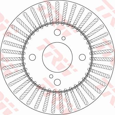 TRW DF6227 - Disc frana aaoparts.ro