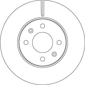 TRW DF6794 - Disc frana aaoparts.ro