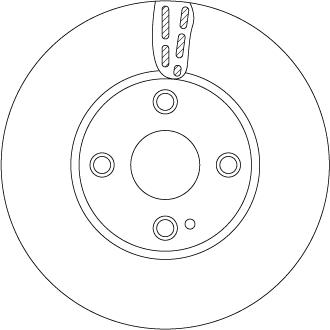 TRW DF6793 - Disc frana aaoparts.ro