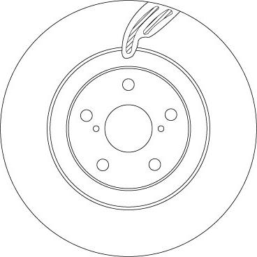 TRW DF6792S - Disc frana aaoparts.ro