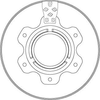 TRW DF6743S - Disc frana aaoparts.ro